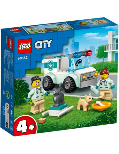 LEGO City Furgoneta Veterinaria de Rescate - 60382