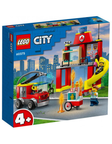 LEGO City Parque de Bomberos y Camión de Bomberos - 60375