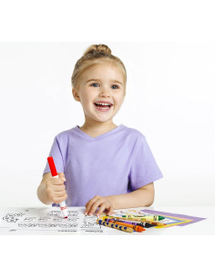 CRAYOLA Mini Kids - Set de 8 Rotuladores Lavables, Segura... 2