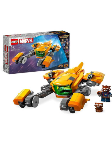 LEGO 76254 Marvel Nave de Baby Rocket, Juguete Guardianes de la Galaxia 3 para Construir