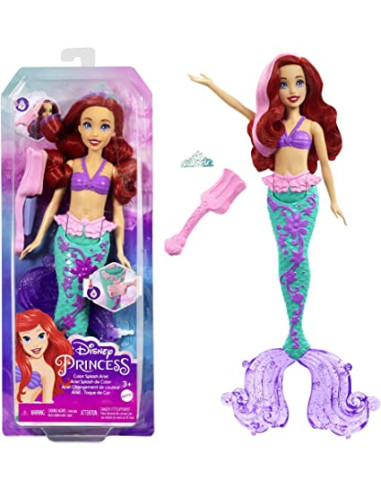 Disney Princess Ariel Cambia de Color Muñeca Sirena Princesa