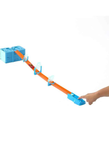 Hot Wheels Track Builder Choque de hielo Pista para Coches