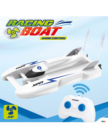 Barco de juguete carreras teledirigido CB Toys