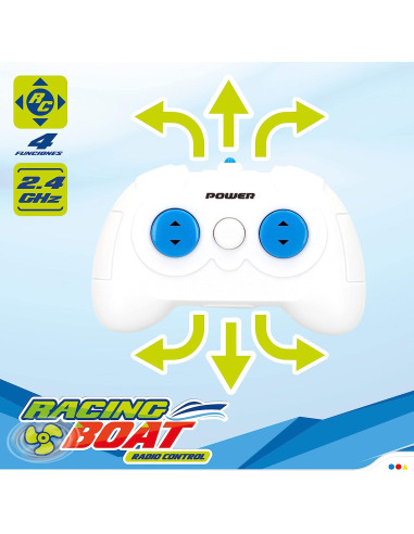 Barco de juguete carreras teledirigido CB Toys