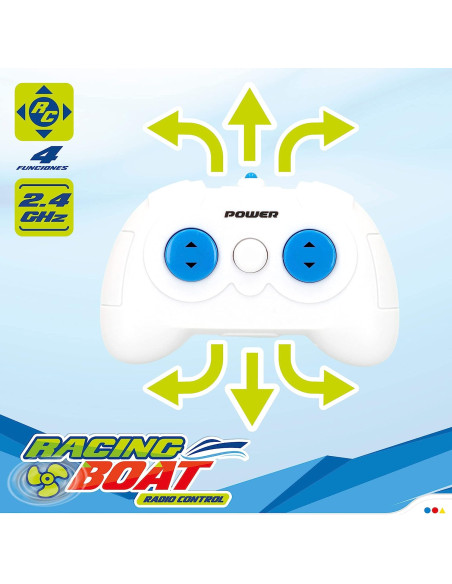 Barco de juguete carreras teledirigido CB Toys