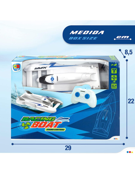 Barco de juguete carreras teledirigido CB Toys