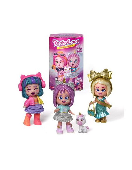 KookyLoos Glitter Glam Surprise Doll