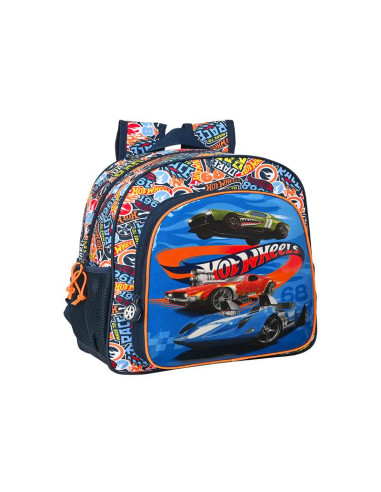 Mochila Junior Adaptable A Carro Hot Wheels Challenge