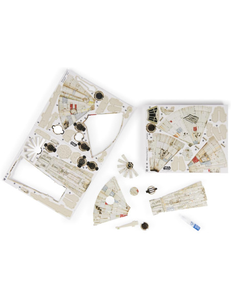 PUZZLES 4D - MAQUETA HALCÓN MILENARIO - Puzzle Star Wars 3D