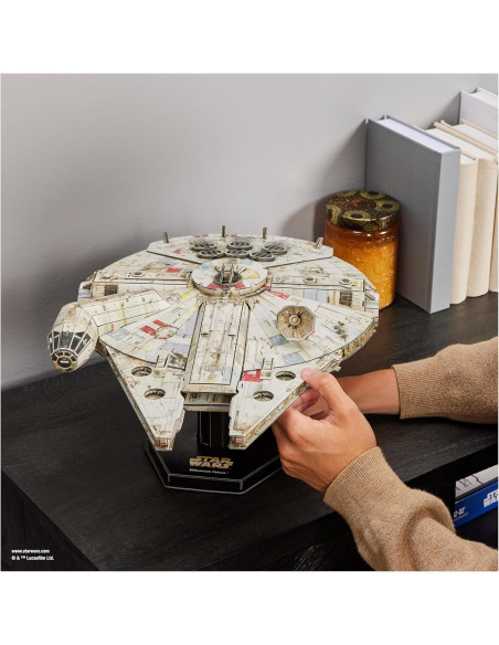 PUZZLES 4D - MAQUETA HALCÓN MILENARIO - Puzzle Star Wars 3D