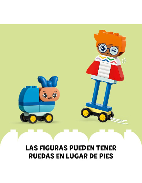 LEGO Mi Ciudad Duplo Gente Construible con Grandes Emociones