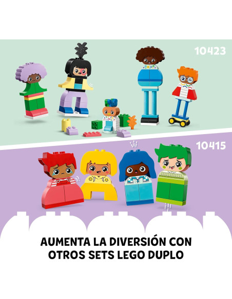 LEGO Mi Ciudad Duplo Gente Construible con Grandes Emociones