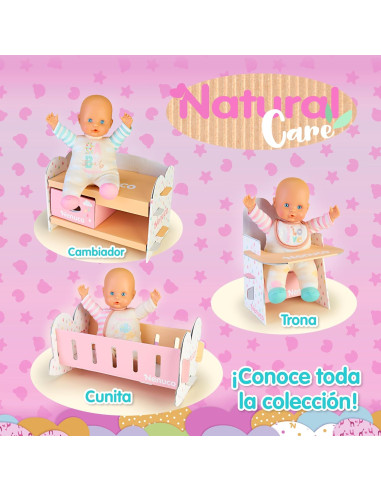 Nenuco - Muñeco con Cambiador de cartón fácil...