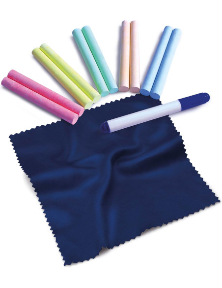 Pizarra Bluey | Pizarra infantil 2 en 1 | Incluye rotulador, tizas y borrador