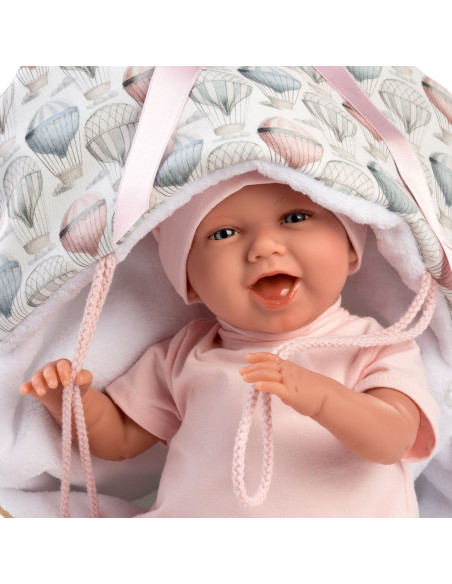 Set Ropa Llorens Bebe Conjunto Saquito 42cm Accesorios