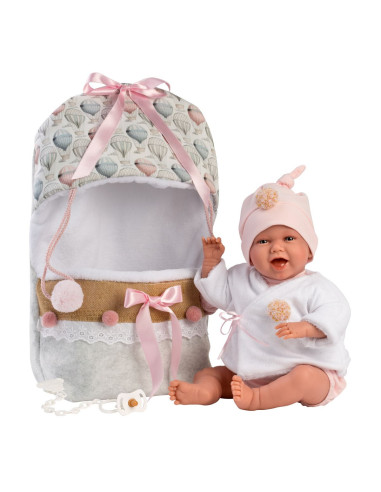 Set Ropa Llorens Bebe Conjunto Saquito 42cm...