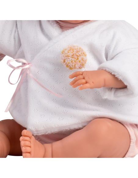 Set Ropa Llorens Bebe Conjunto Saquito 42cm Accesorios