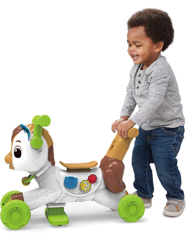 VTech  Caballito Bebé Rueda Y Trota, Andador Correpasillos 4-en-1 