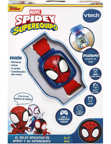 Reloj Educativo De Spidey Y Su Superequipo