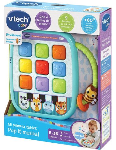 VTech Mi Primer Tablet Pop It Musical