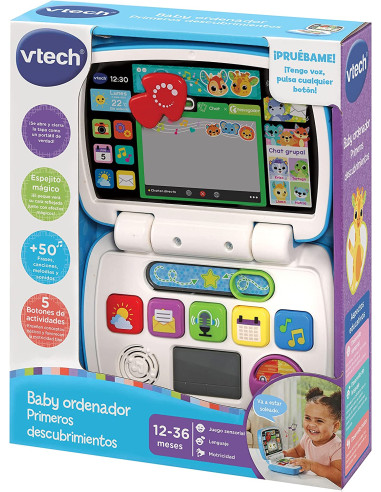 VTech Baby Ordenador Primeros Descubrimientos