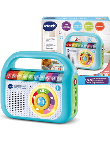 VTech - Reproductor Musical Graba Canta y Baila