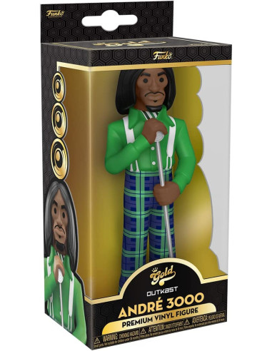 Funko- Figura Vinyl Gold TLC Andre3000 Novelty 5"