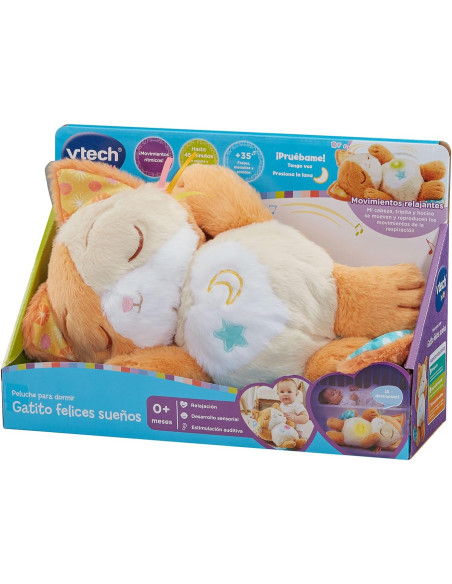 PELUCHE PARA DORMIR GATITO FELICES SUEÑO