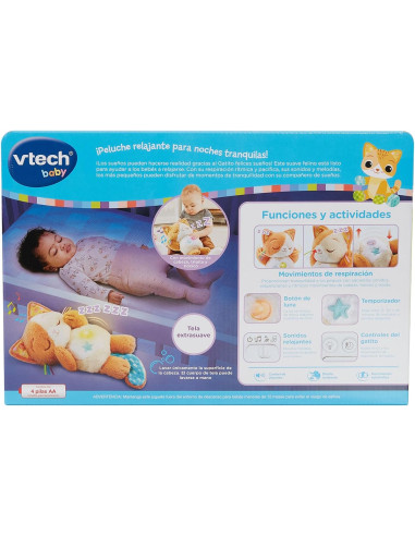 PELUCHE PARA DORMIR GATITO FELICES SUEÑO