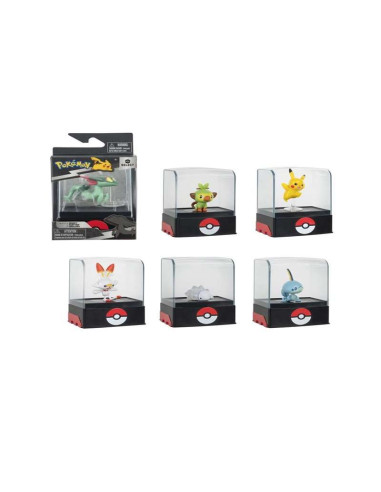 Pokémon Figura Con Vitrina Surtido