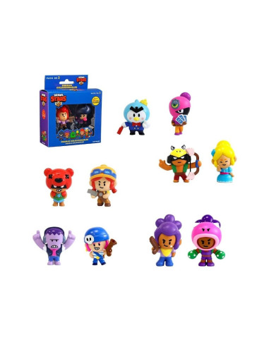 Brawl Stars Pack 2 Figuras en Caja