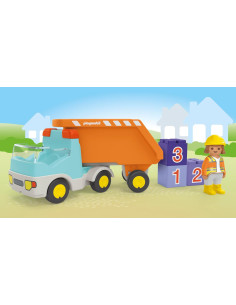 PLAYMOBIL Junior 71685 Camión de Basura. 2