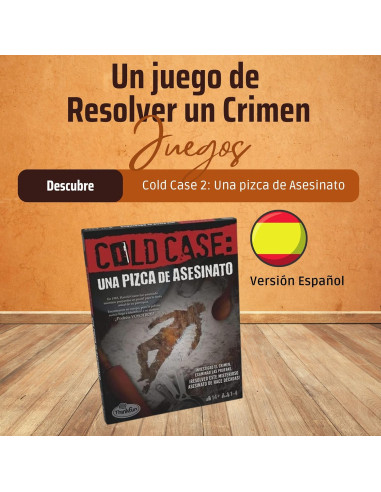 Cold Case 2: Juegos de Mesa Adulto, Escape Room