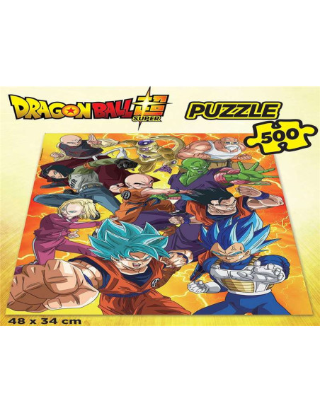 Puzzle 500 piezas Dragon Ball Super Saiyan