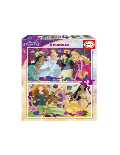 Educa Puzzle 2 x 48 Piezas Disney Princess