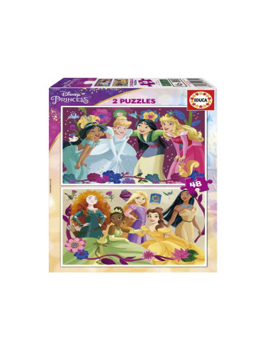 Educa Puzzle 2 x 48 Piezas Disney Princess