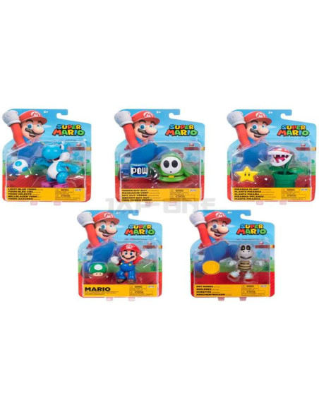 Nintendo Super Mario 4" Figures Wave 40 Varios Modelos
