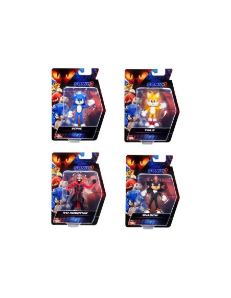 Figuras Sonic 3 La película 13 cm