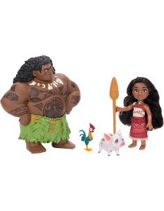 Disney Vaiana - Vaiana de 15 cm - Incluye Vaiana Maui y...