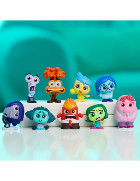 Inside Out 2 Set de 9 Figuras Disney Doorables– Edición Coleccionista
