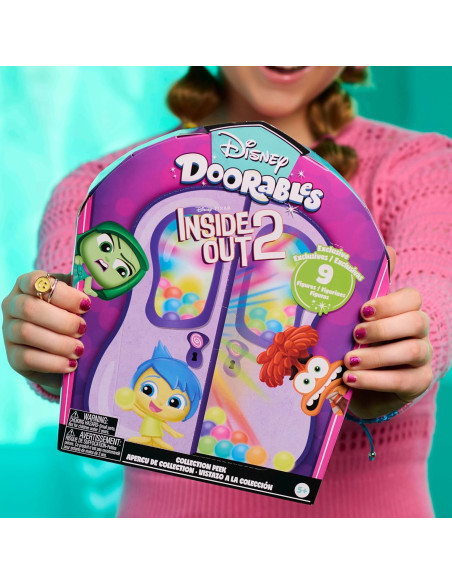 Inside Out 2 Set de 9 Figuras Disney Doorables– Edición Coleccionista