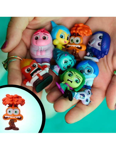 Inside Out 2 Set de 9 Figuras Disney Doorables–...