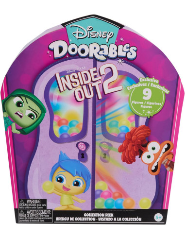 Inside Out 2 Set de 9 Figuras Disney Doorables–...