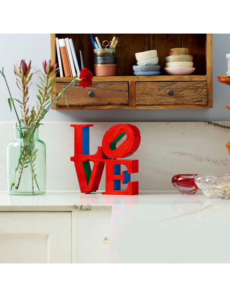 LEGO Art Love Maqueta 3D