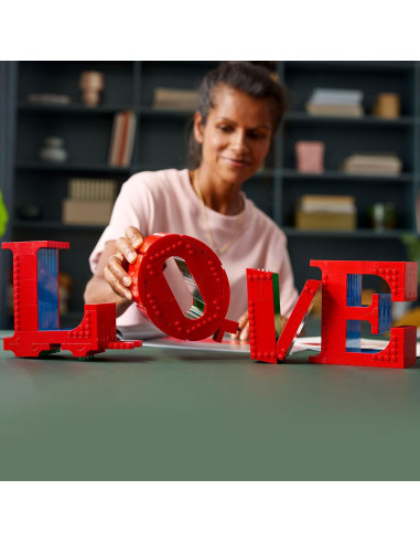 LEGO Art Love Maqueta 3D