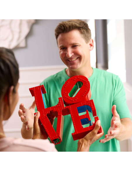 LEGO Art Love Maqueta 3D