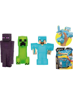Goo Jit Zu Minecraft Figura. Varios modelos