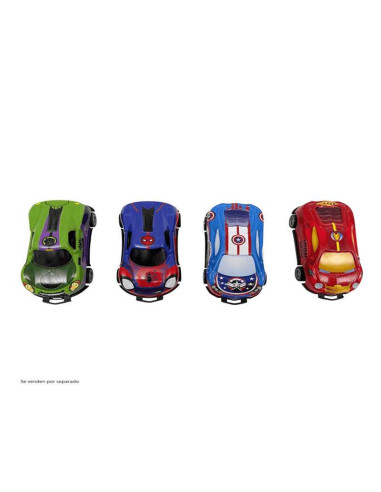 Vehiculos Flip Car Marvel Surtidos