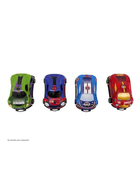 Vehiculos Flip Car Marvel Surtidos
