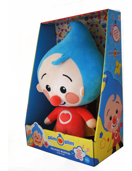 El Payaso Plim Plim - Peluche Musical DX Plim Plim 30cm
